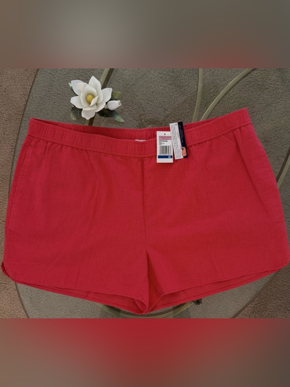 🆕 VINEYARD VINES PULL ON LINEN SHORTS